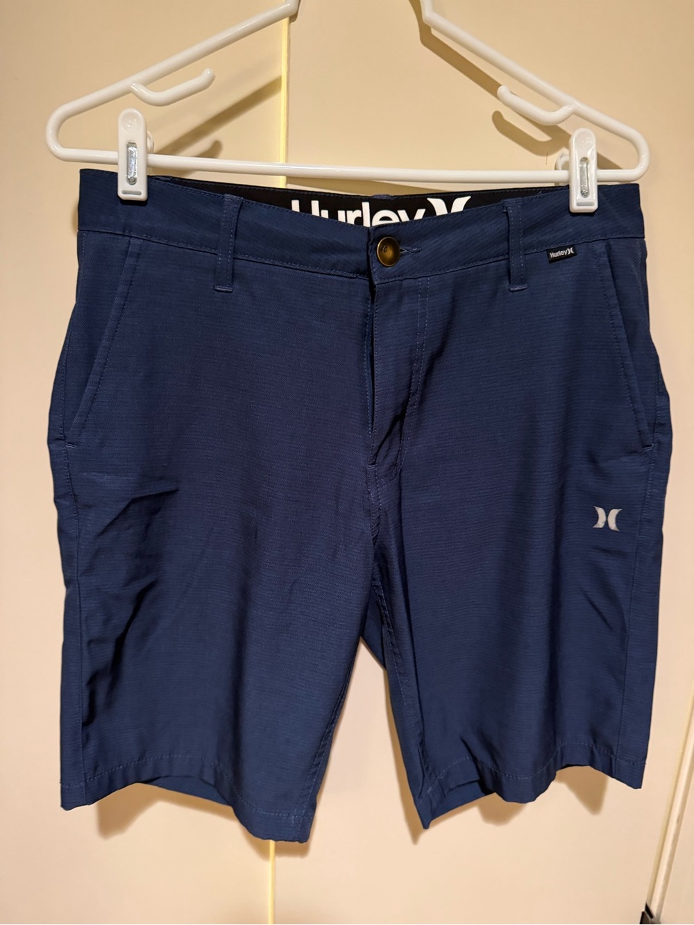 Hurley Men's Navy Blue Hybrid Shorts